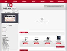Tablet Screenshot of computer-depot.ca